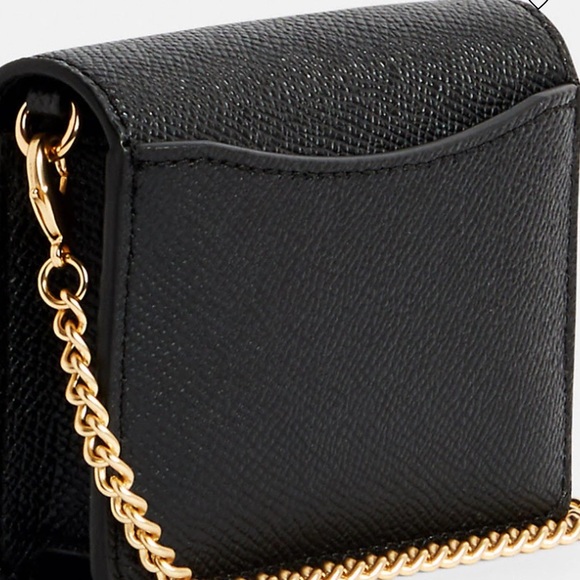 COACH BLACK LEATHER CROSSBODY - Picture 3 of 7